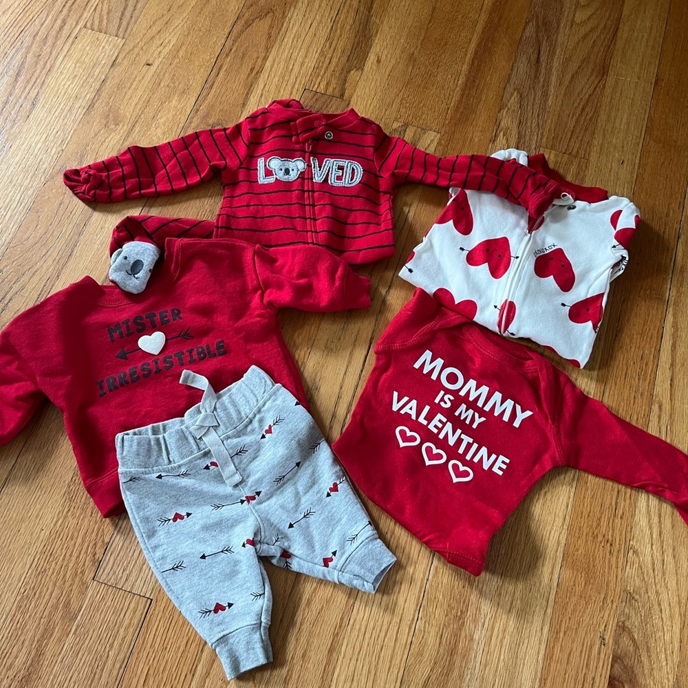 Newborn Valentines Day bundle